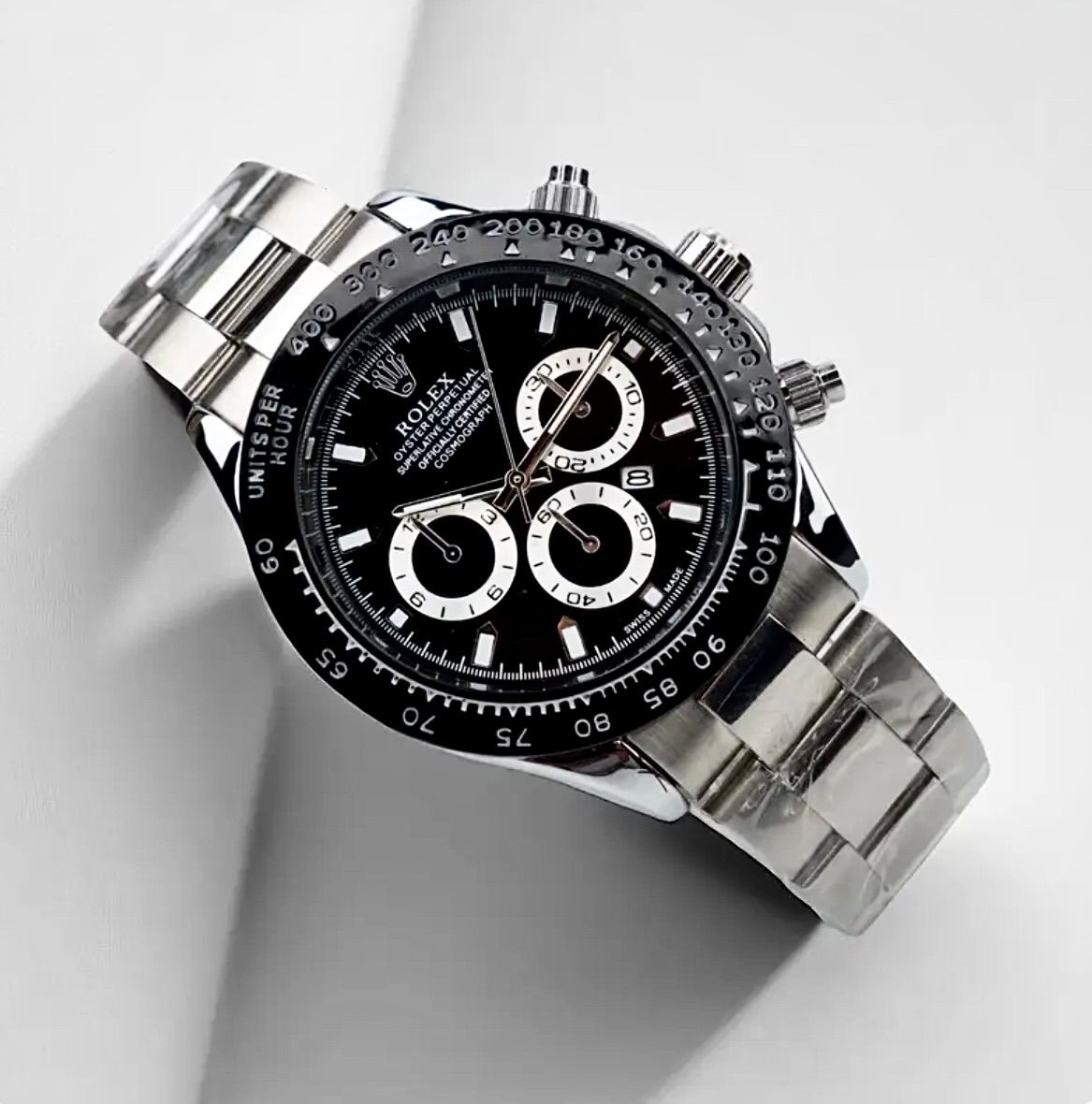 RLX - Daytona - Chain Silver - Men Watch - 42mm